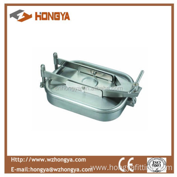 stainless steel sanitary Rectangular manhole cover